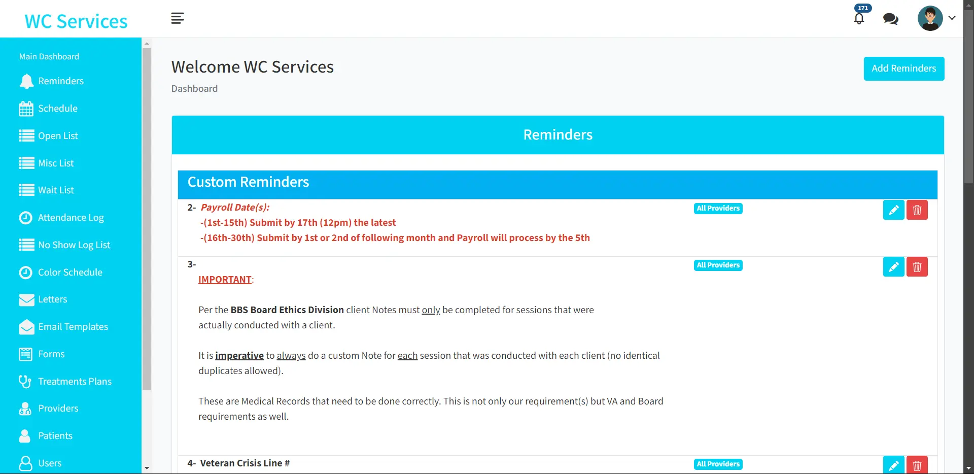 WcSite — Web Application project by Omer Farooq